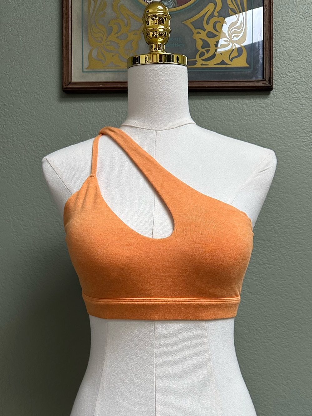 P’TULA Orange Sports Bra - SIZE MEDIUM